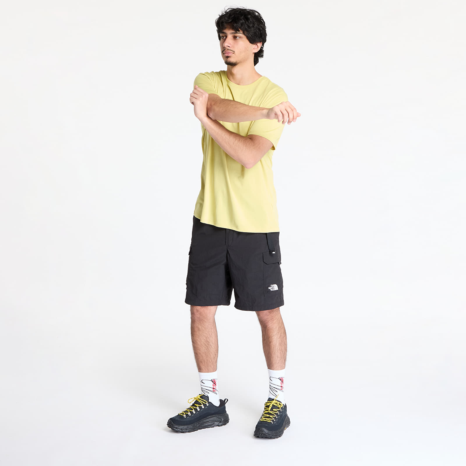 Moške majice The North Face 24/7 S/S Ma Graphic Pistachio Heather