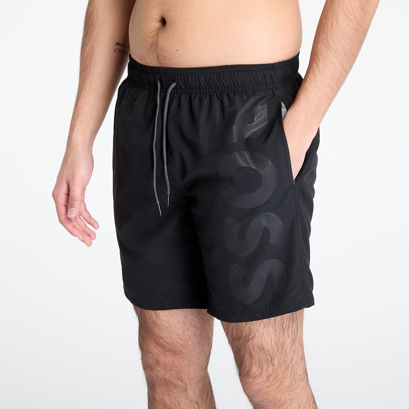 Bañadores de hombre Hugo Boss Orca Swim Shorts Black