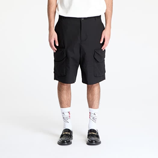Daily Paper Cotton Cargo Shorts Oyster Black