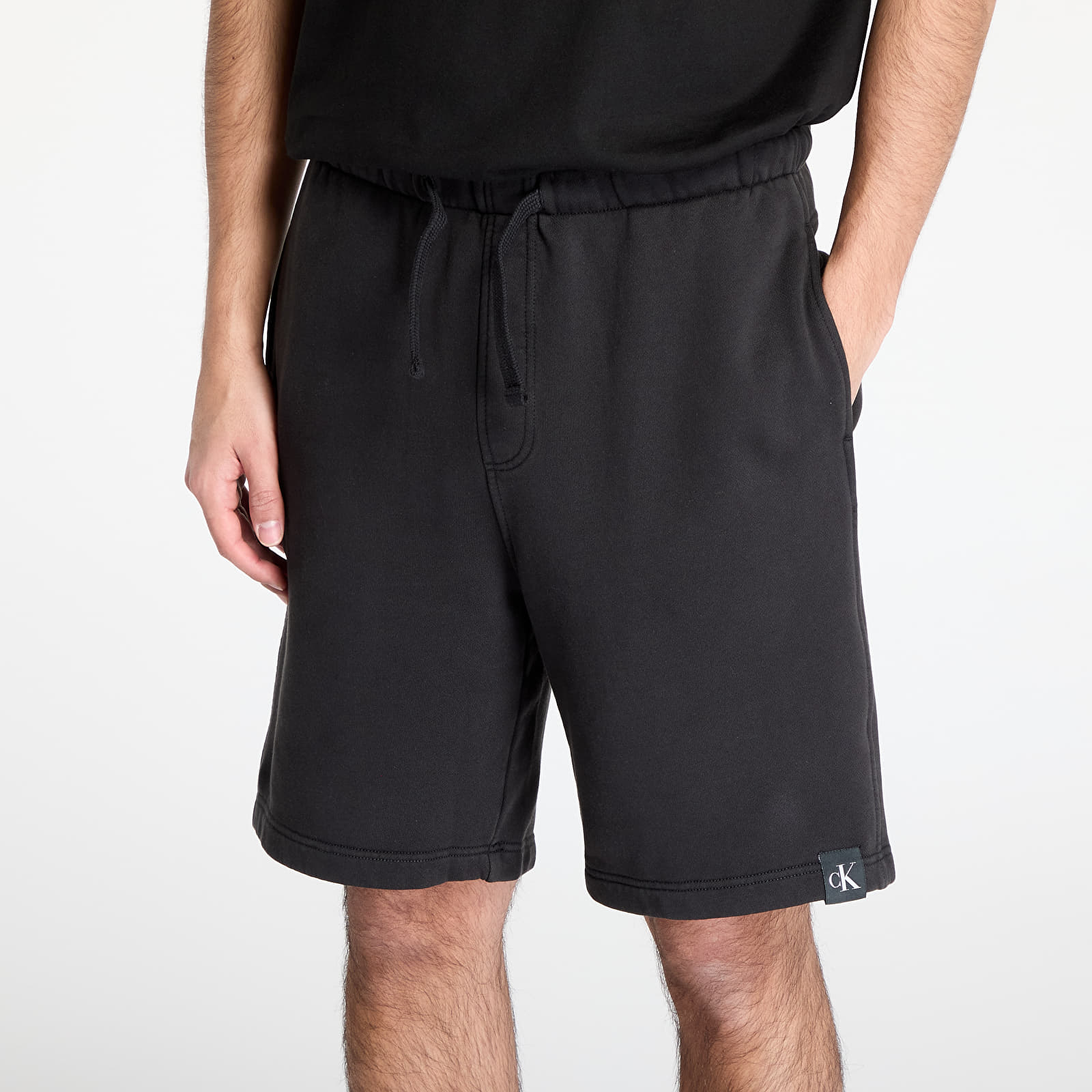 Pantalones cortos para hombre Calvin Klein Jeans Garment Dye Short Black
