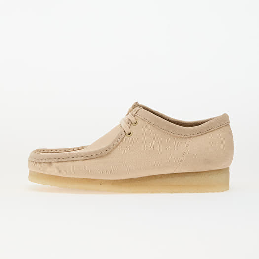 Clarks Originals Wallabee Taupe Canvas