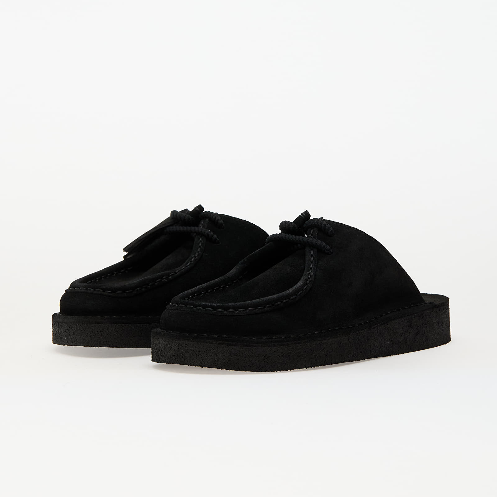 Women's sneakers and shoes Clarks Originals DSRTNomad Mule Black Sde
