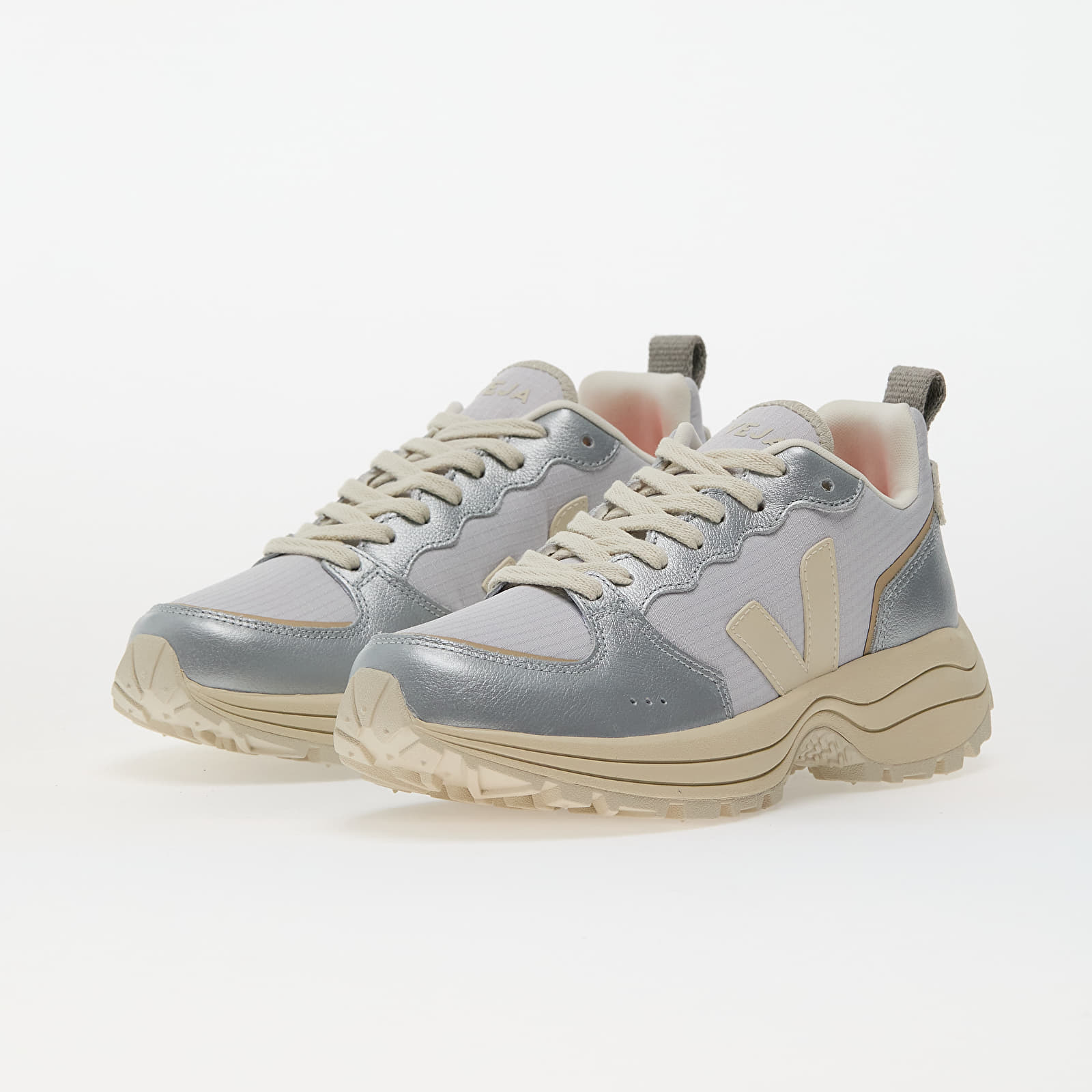 Sneakers Veja W Venturi Ii Ripstop Pearl Pierre Inox EUR 40