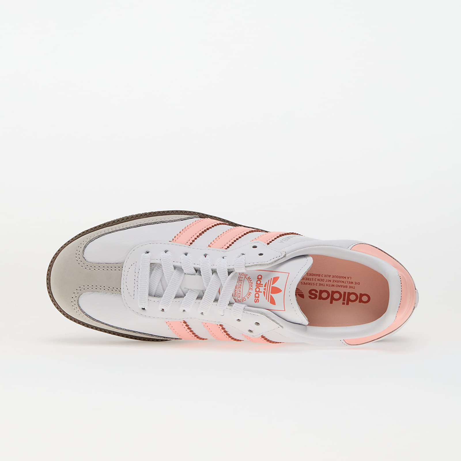 Ženske tenisice adidas Samba Og W Ftw White/ Clear Orange/ Semcor