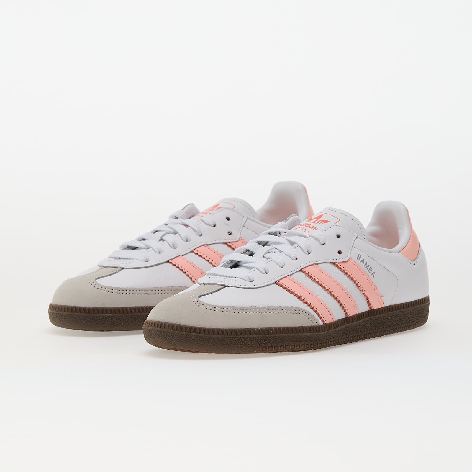 Ženske tenisice adidas Samba Og W Ftw White/ Clear Orange/ Semcor
