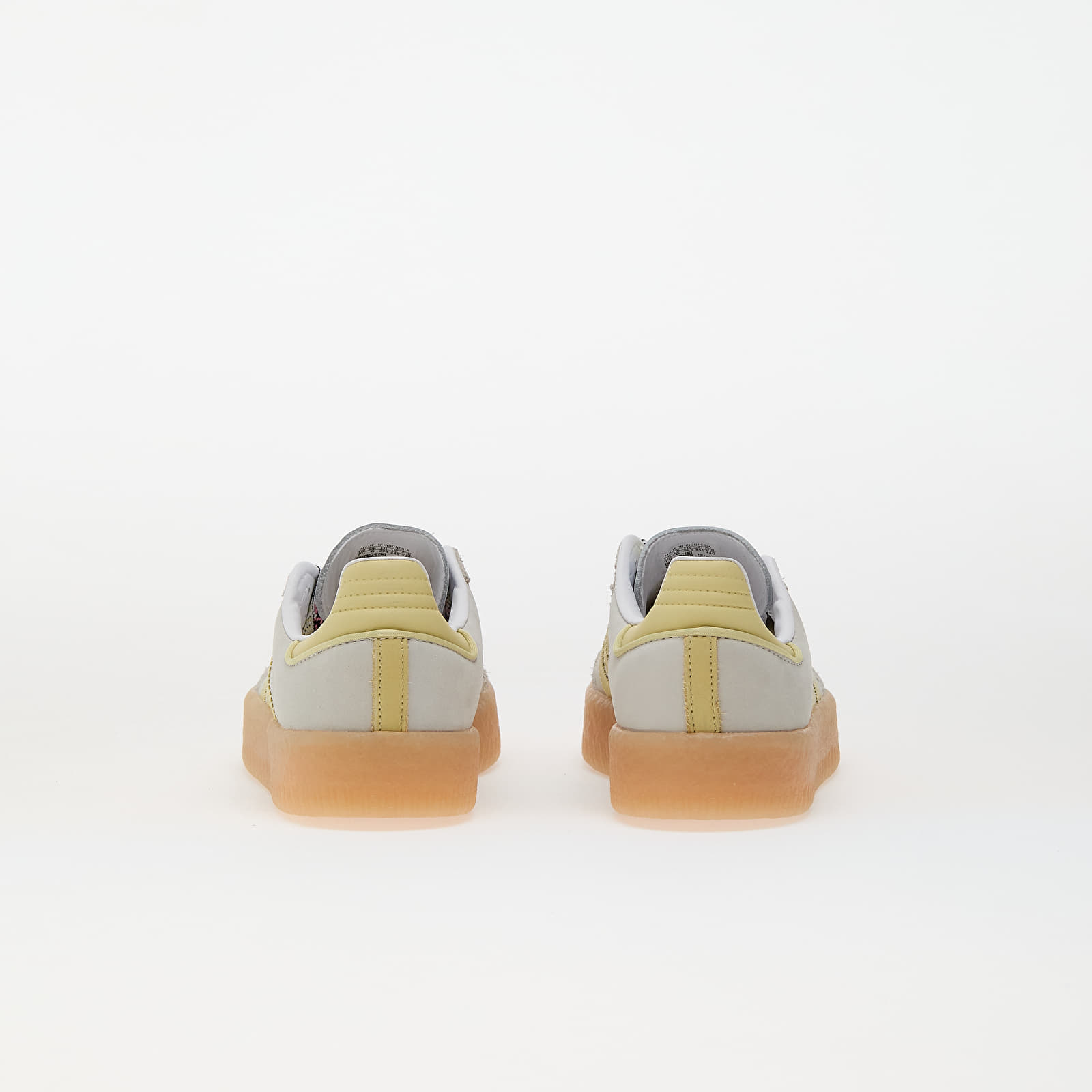 Baskets et chaussures pour femmes adidas Sambae W Ftw White/ Grey One/ Power Yellow