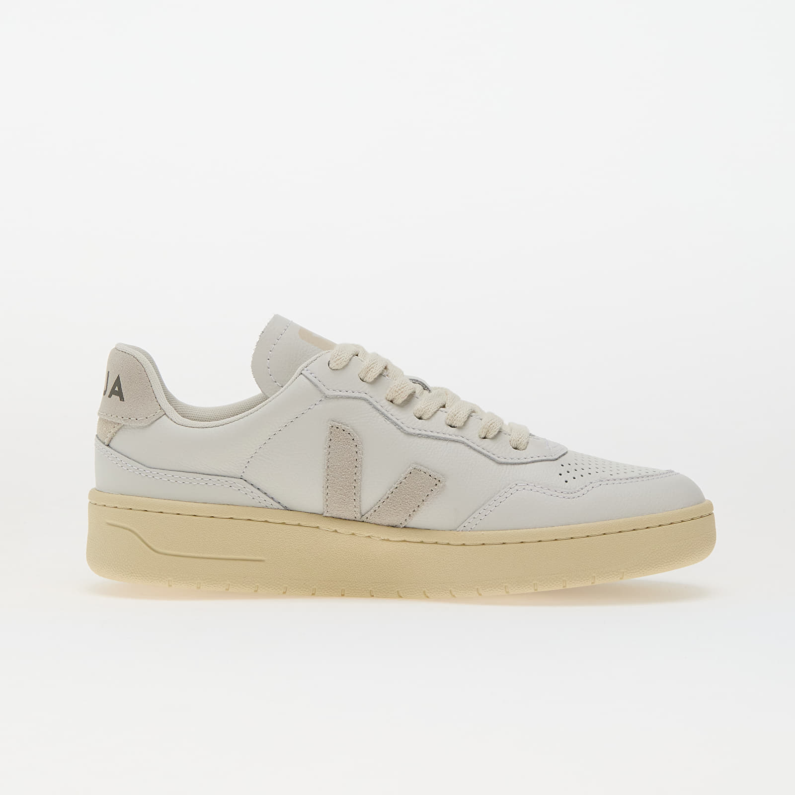 Women's sneakers and shoes Veja W V-90 O.T Leather Ex-White_Natural