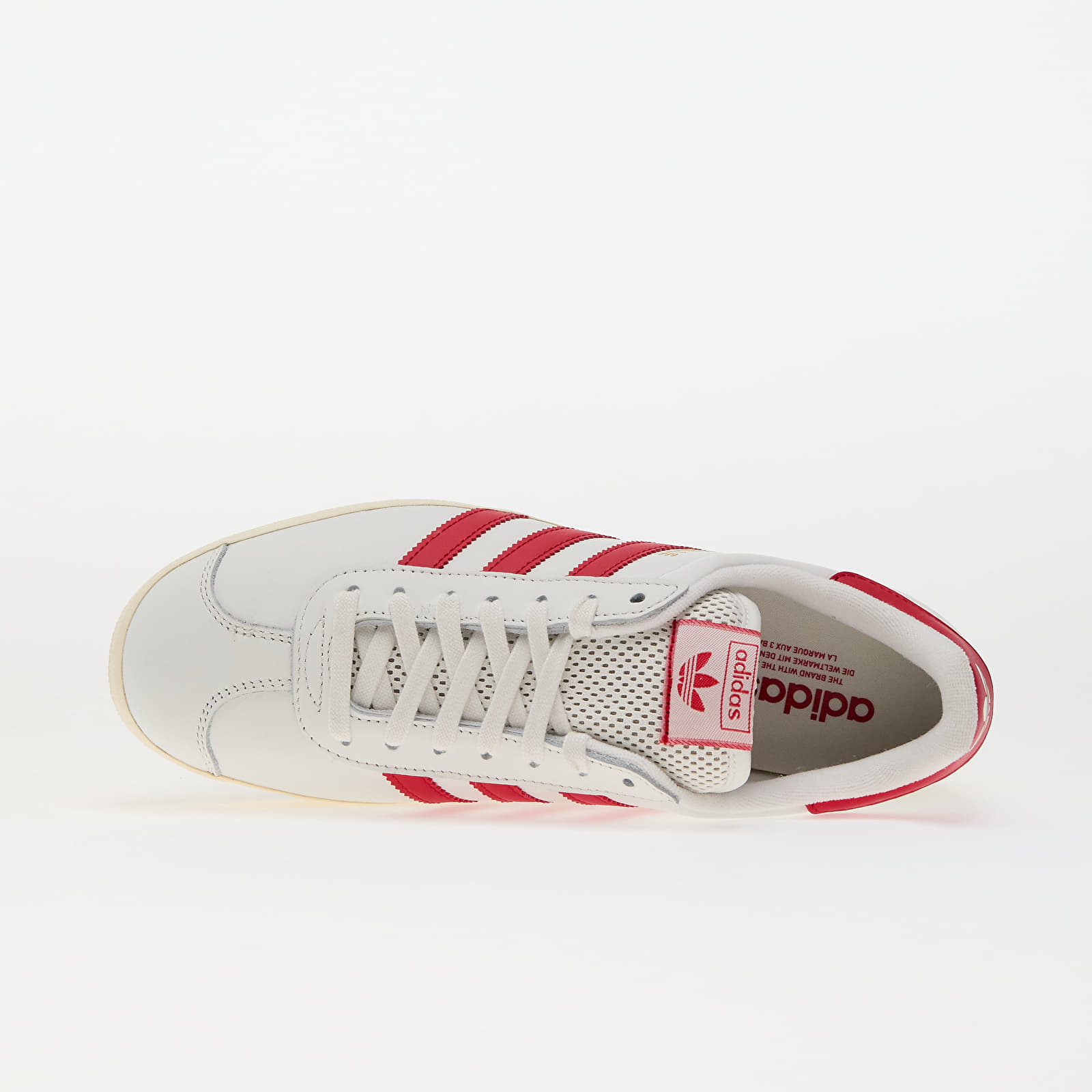 Vyriški sportbačiai ir batai adidas Gazelle Core White/ Better Scarlet/ Crew White