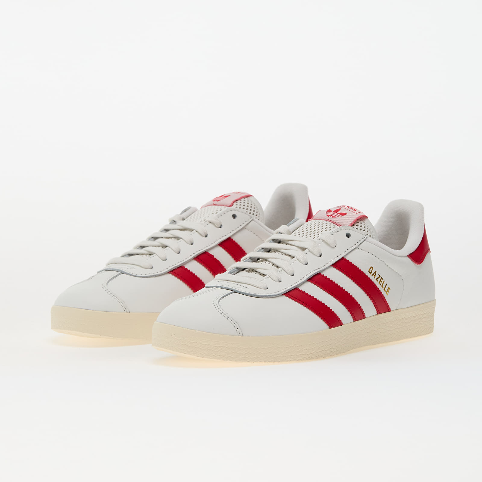 Vyriški sportbačiai ir batai adidas Gazelle Core White/ Better Scarlet/ Crew White