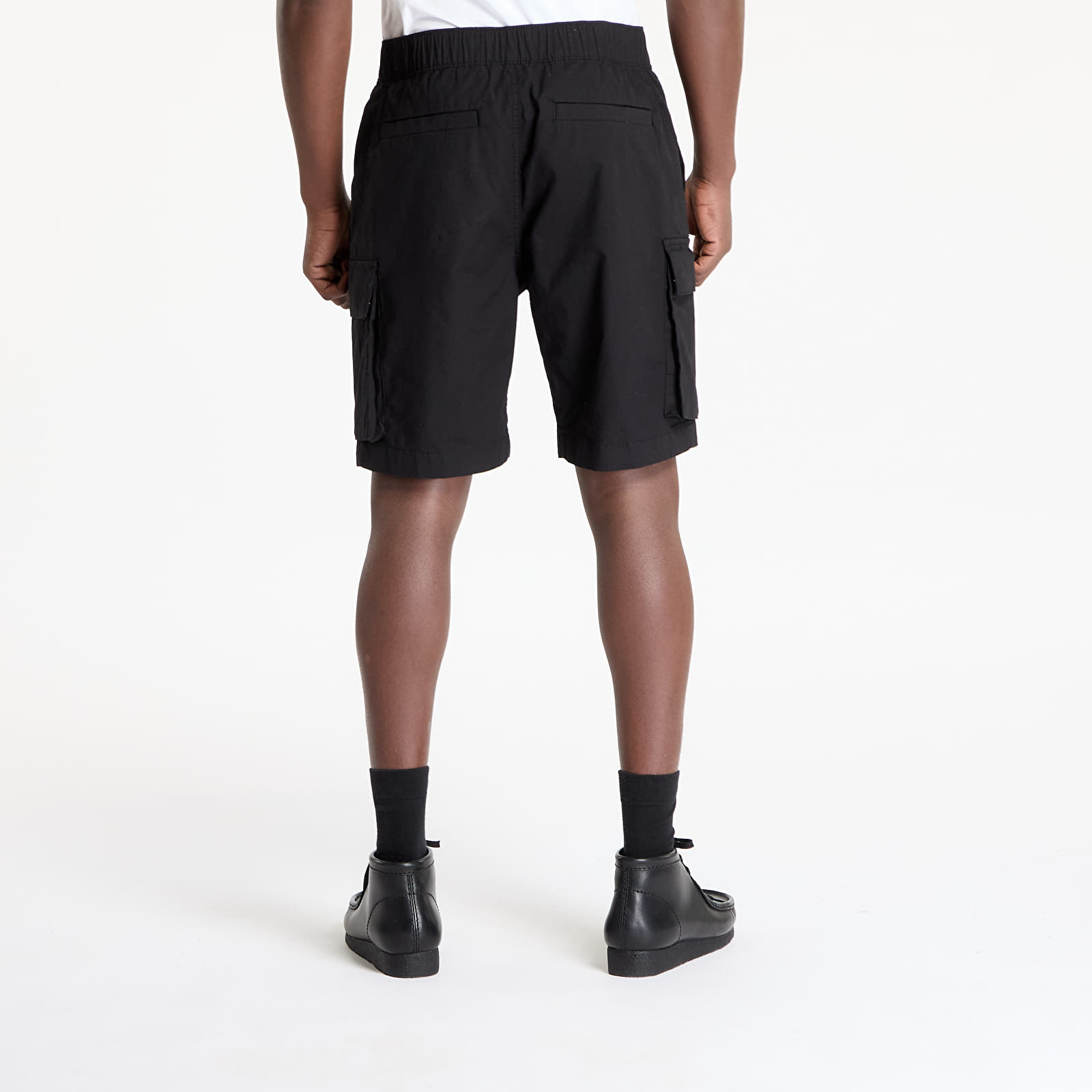 Moške kratke hlače Calvin Klein Jeans Washed Cargo Short Black