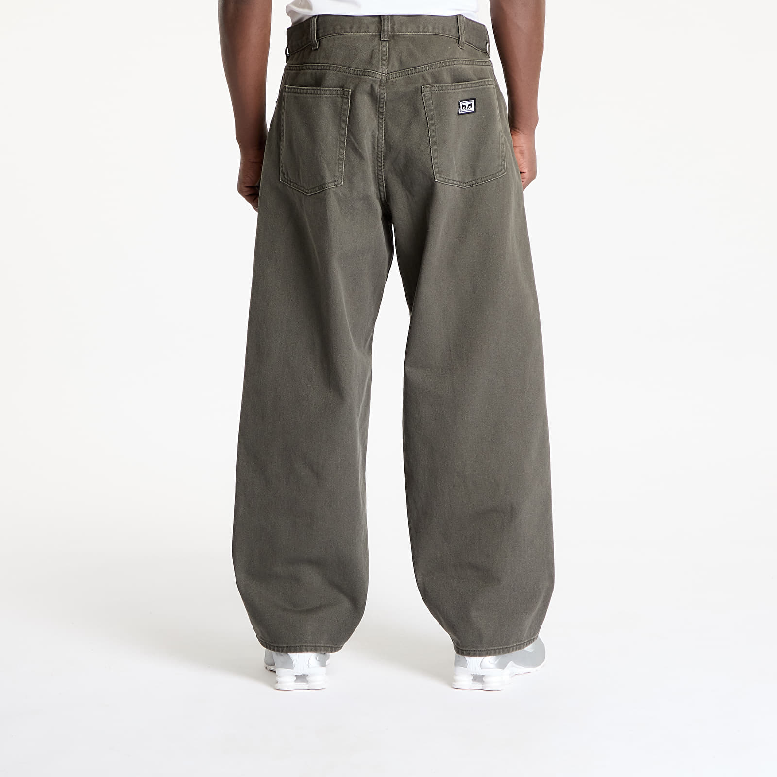 Pantalones de hombre OBEY Bigwig Baggy Denim Jeans Rosin Faded Wash