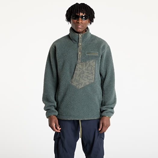 adidas Terrex Xploric High Pile Fleece Pullover Legend Ivy