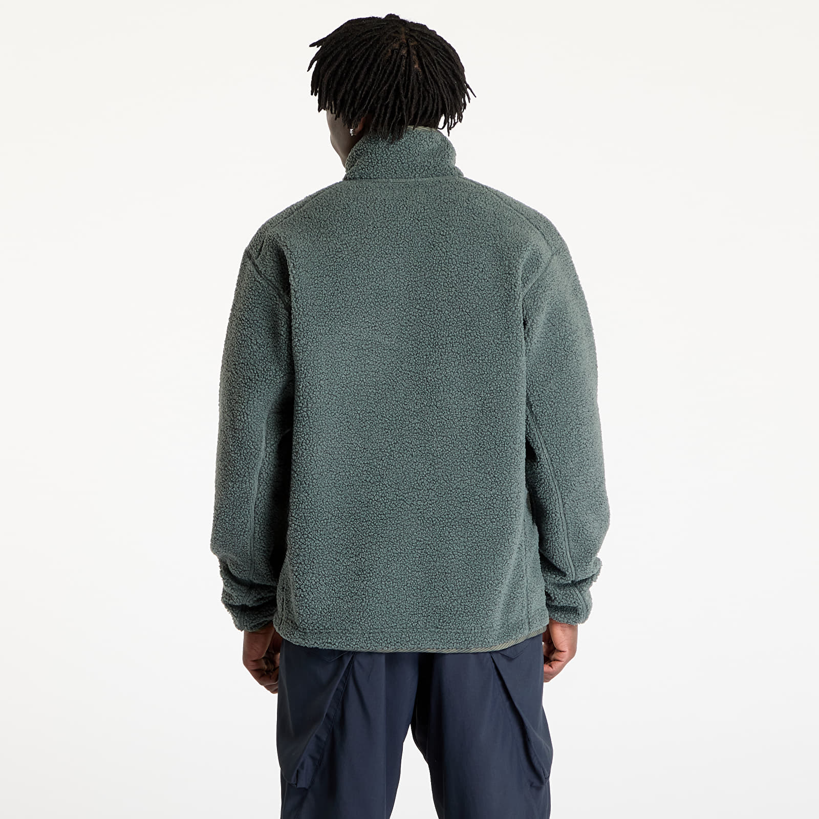 Vīriešu džemperi adidas Terrex Xploric High Pile Fleece Pullover Legend Ivy