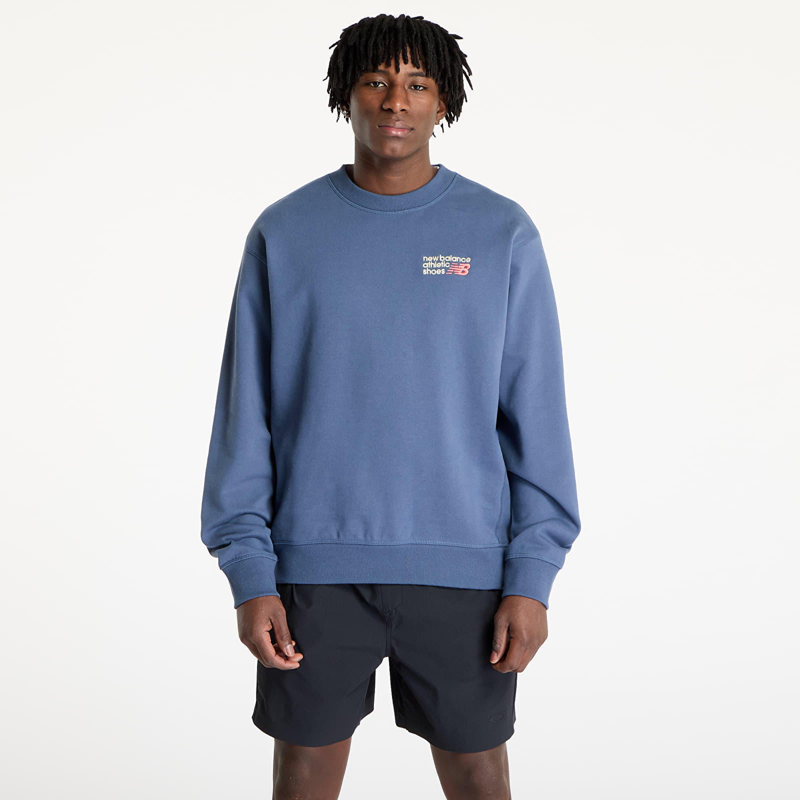 Sudaderas de hombre New Balance Athletics Premium Logo Crew Sweatshirt Vintaing