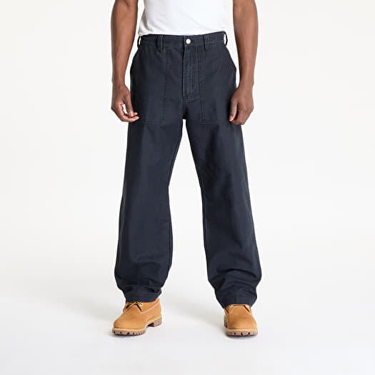 OBEY Bigwig Baggy Utility Pant Anthracite Faded Wash