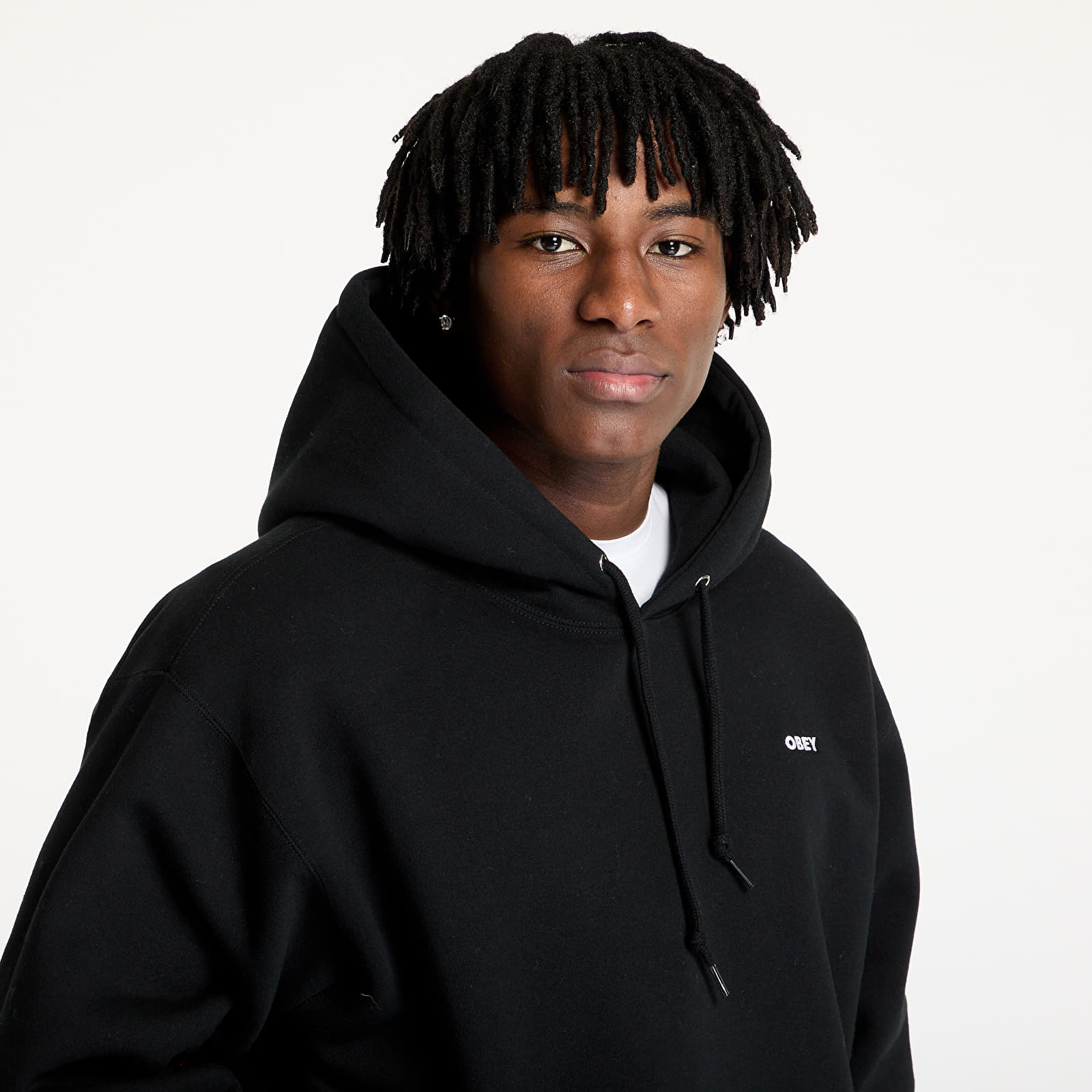Heren sweatshirts OBEY Business Hoodie Black