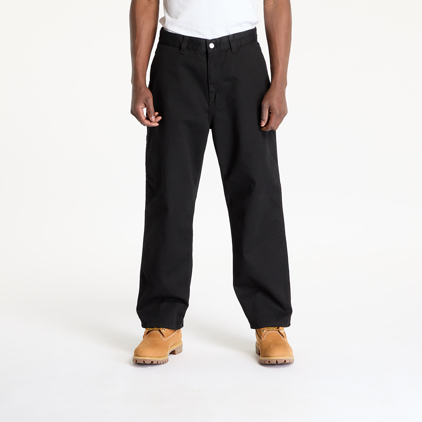 Pánské kalhoty Carhartt WIP Drewe Pant Black Rinsed
