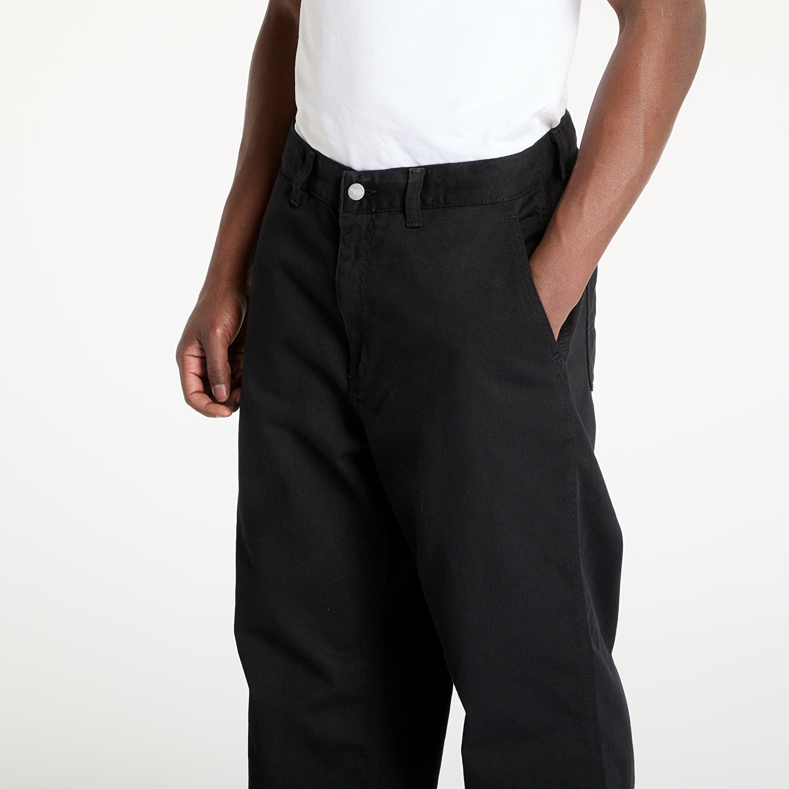 Pánské kalhoty Carhartt WIP Drewe Pant Black Rinsed