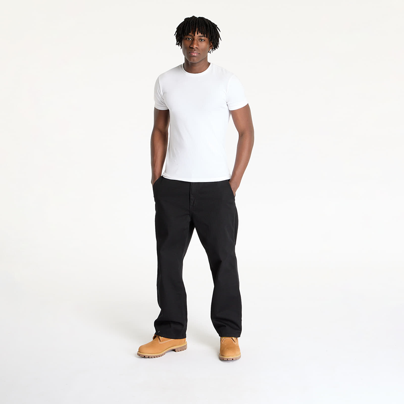 Pánské kalhoty Carhartt WIP Drewe Pant Black Rinsed