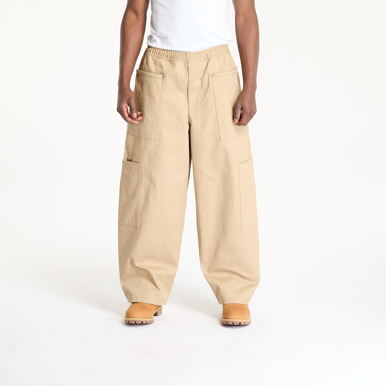 Men's trousers Nike Life Men's Utility Pants Parachute Beige/ Parachute Beige
