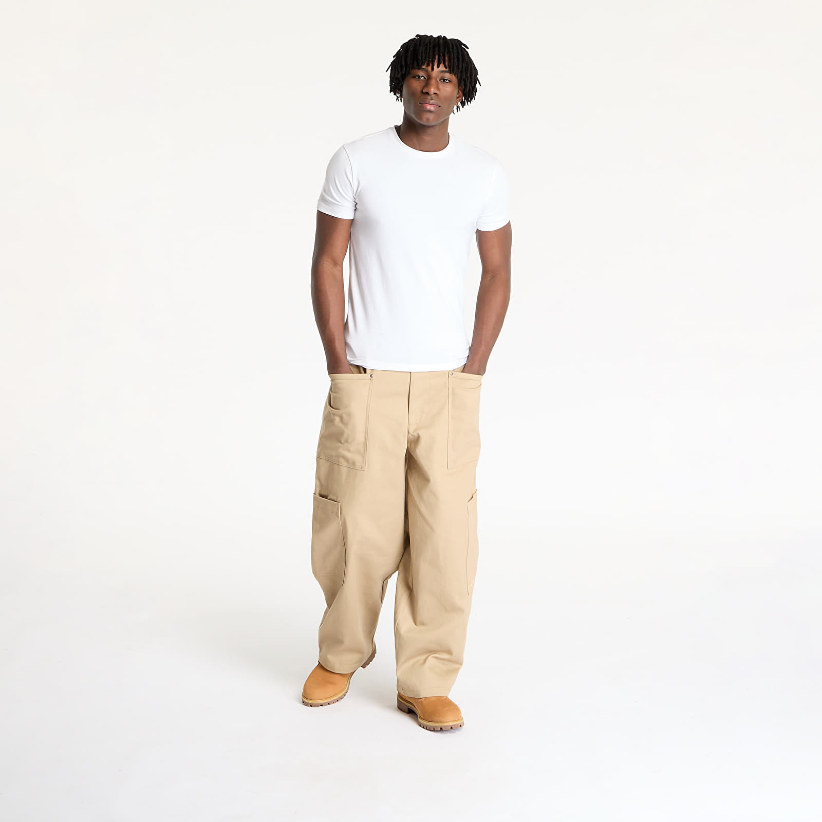 Men's trousers Nike Life Men's Utility Pants Parachute Beige/ Parachute Beige
