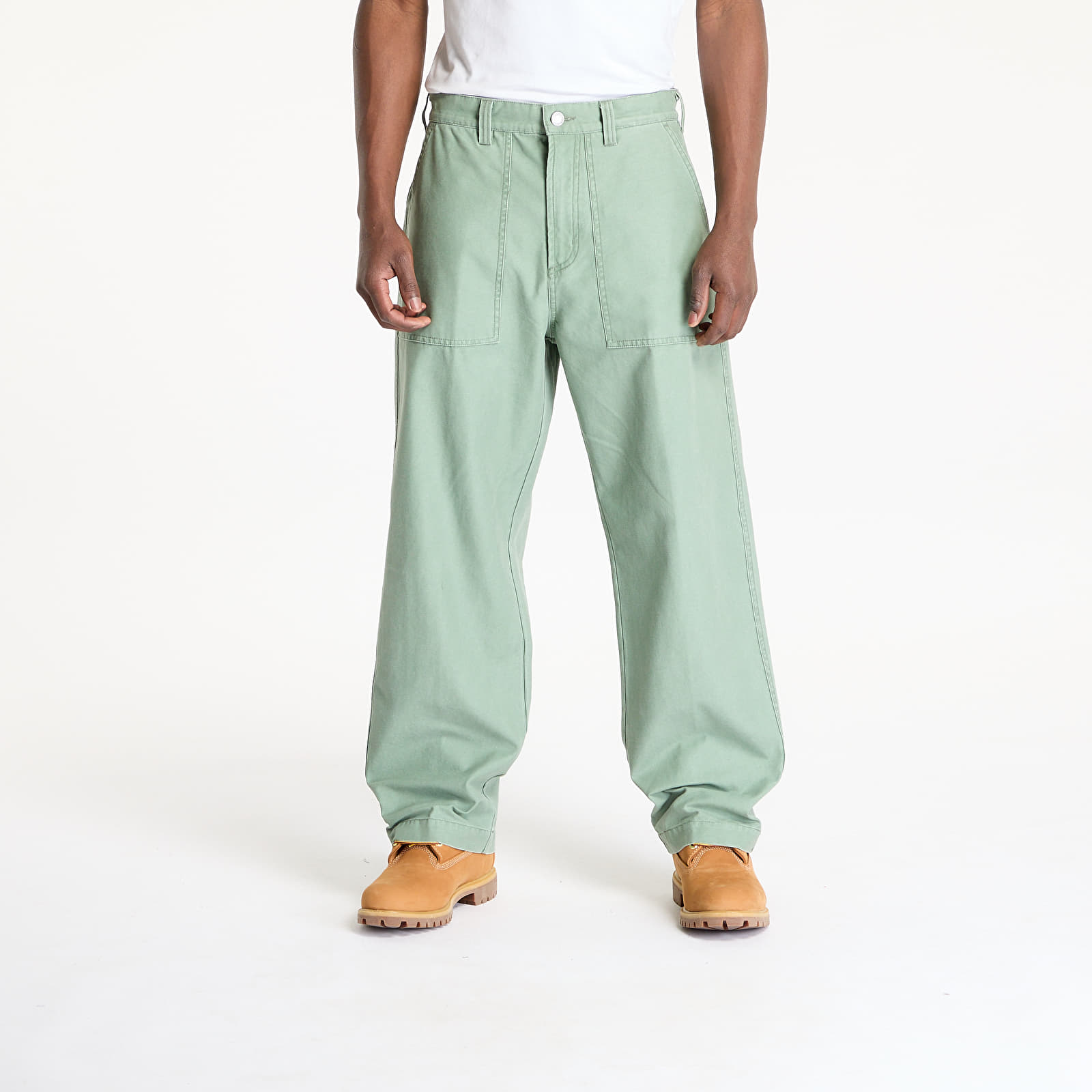 Men's trousers OBEY Bigwig Baggy Utility Pant Laurel Wreath Faded Wash