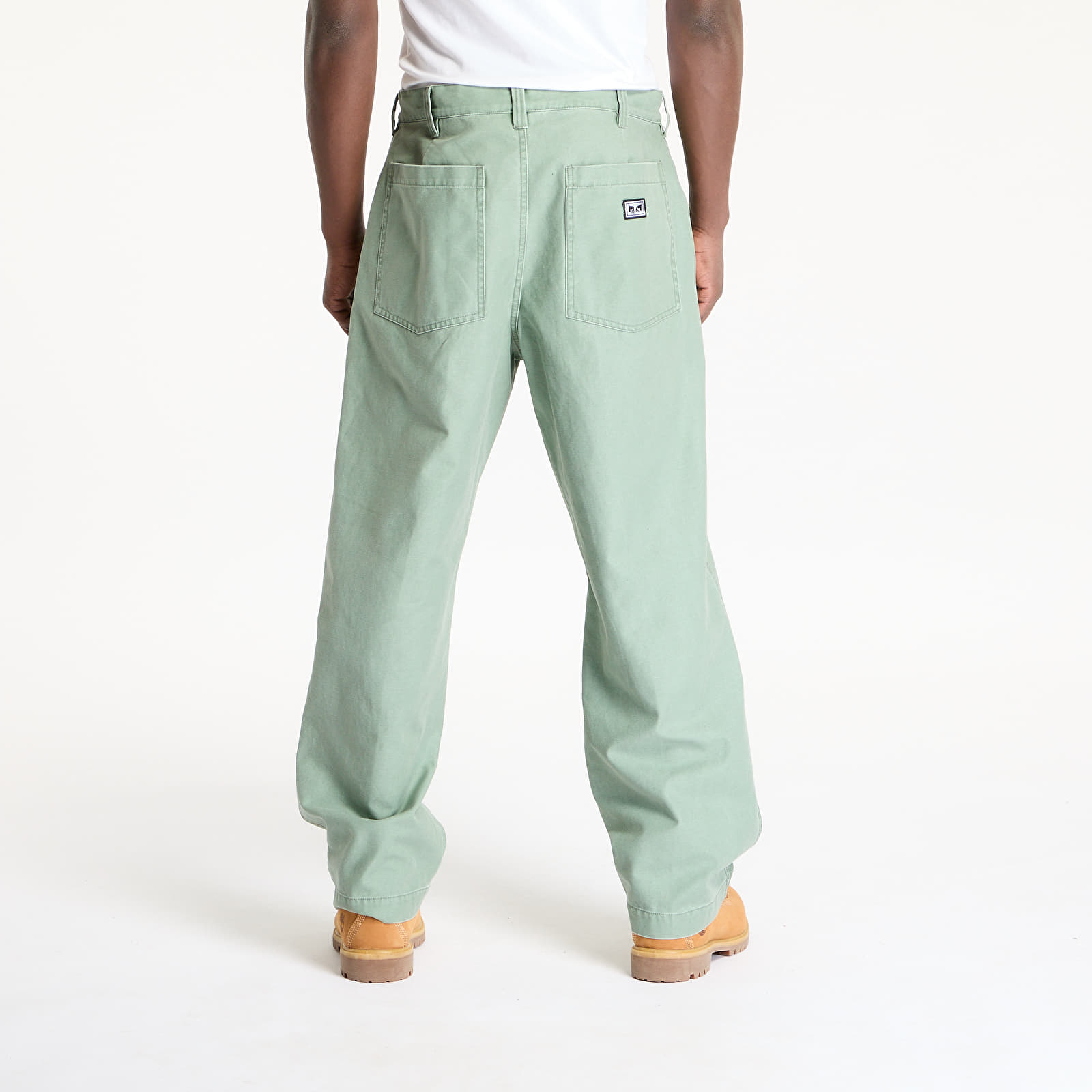 Men's trousers OBEY Bigwig Baggy Utility Pant Laurel Wreath Faded Wash