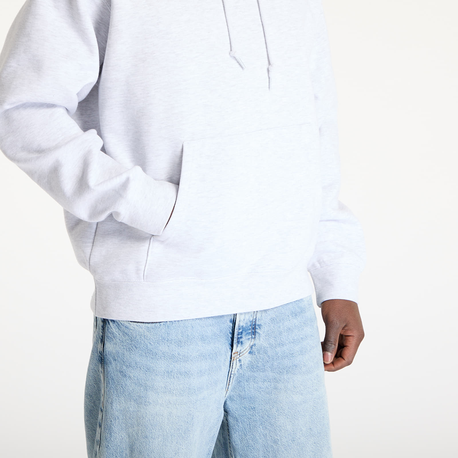 Heren sweatshirts OBEY Business Hoodie Ash Grey