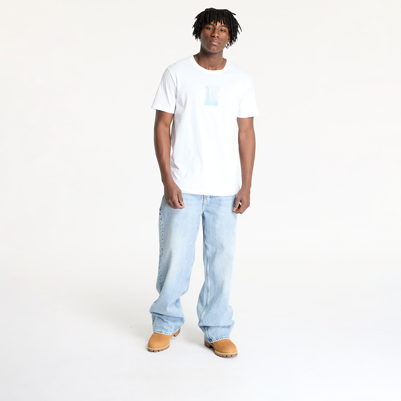 Camisetas hombre Calvin Klein Jeans Brush Stroke Graphic Tee White
