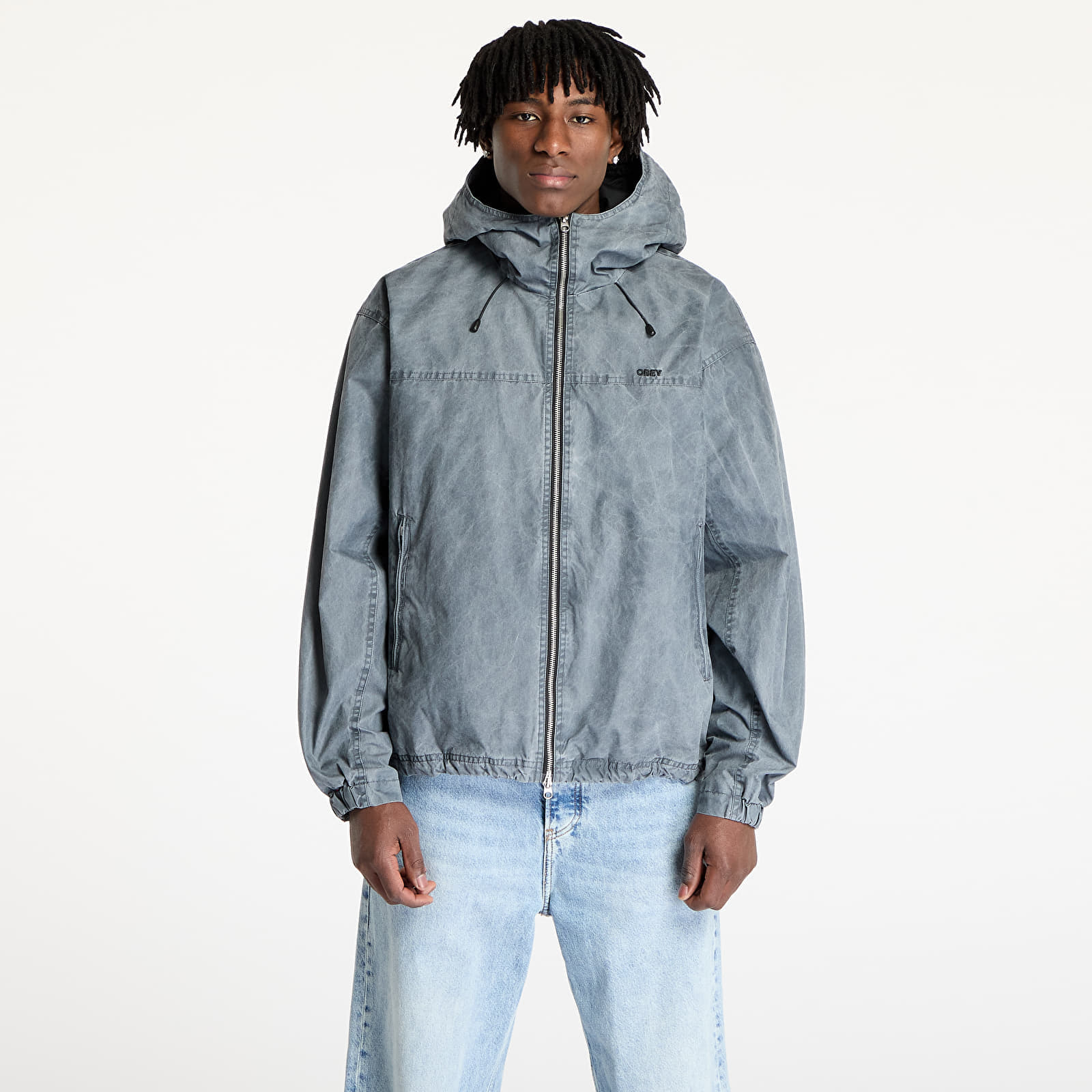Jachetă OBEY Highland Jacket Pigment Anthracite XL