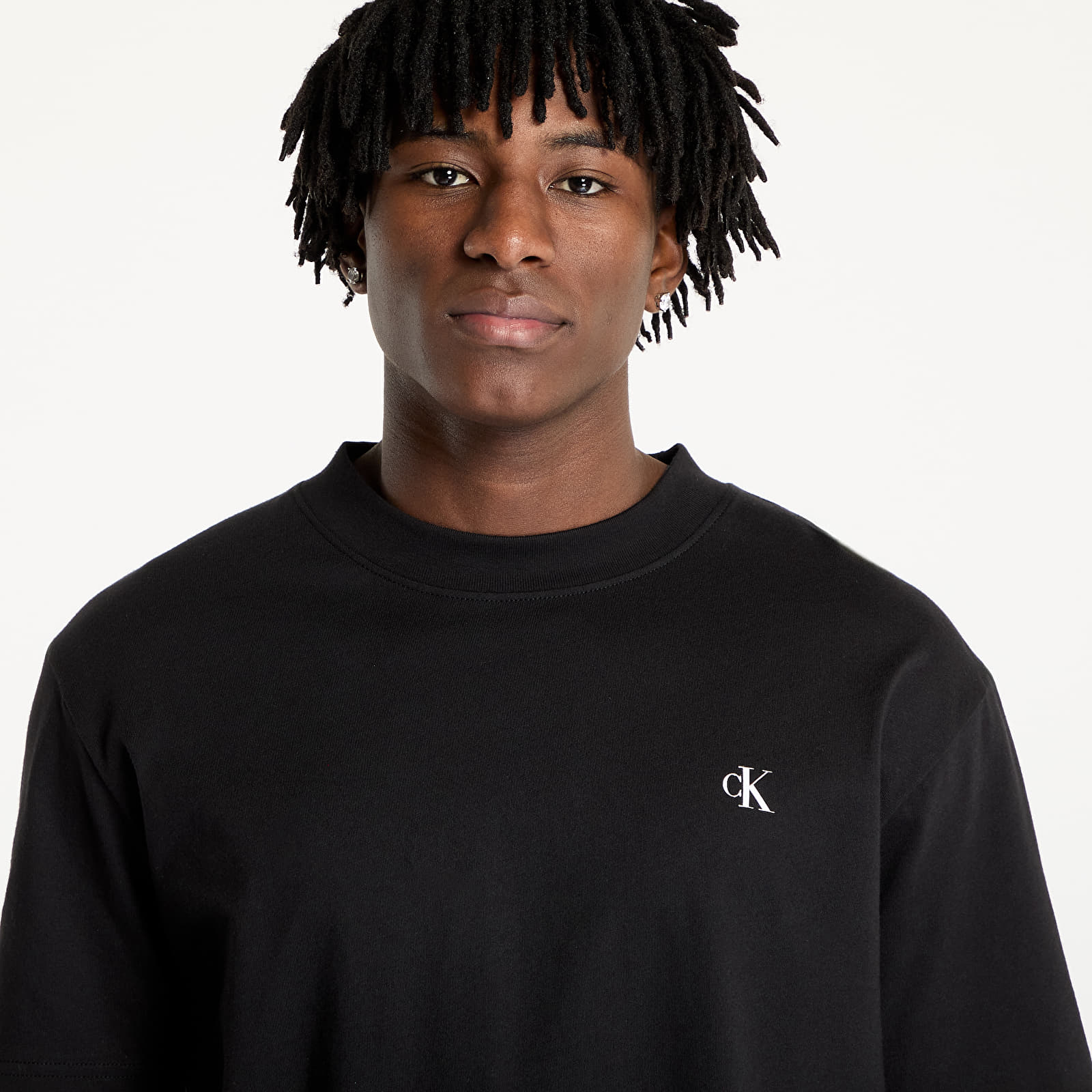 Moške majice Calvin Klein Jeans Painted Calvin Klein Tee Black