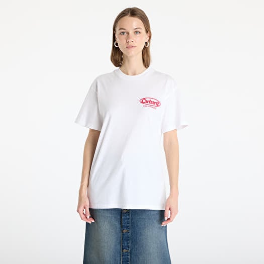 T-shirt Carhartt WIP Shortsleeve Logo T-Shirt UNISEX White