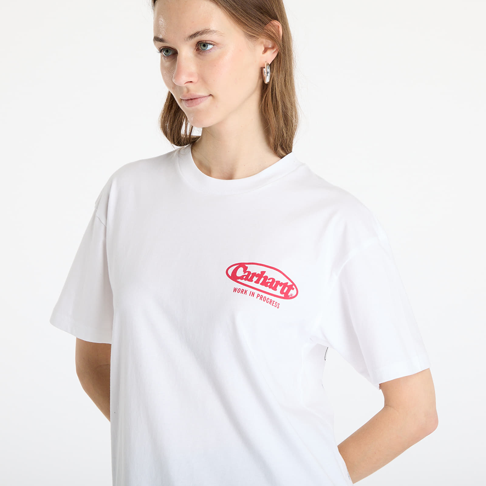 Camisetas hombre Carhartt WIP Shortsleeve Logo T-Shirt UNISEX White