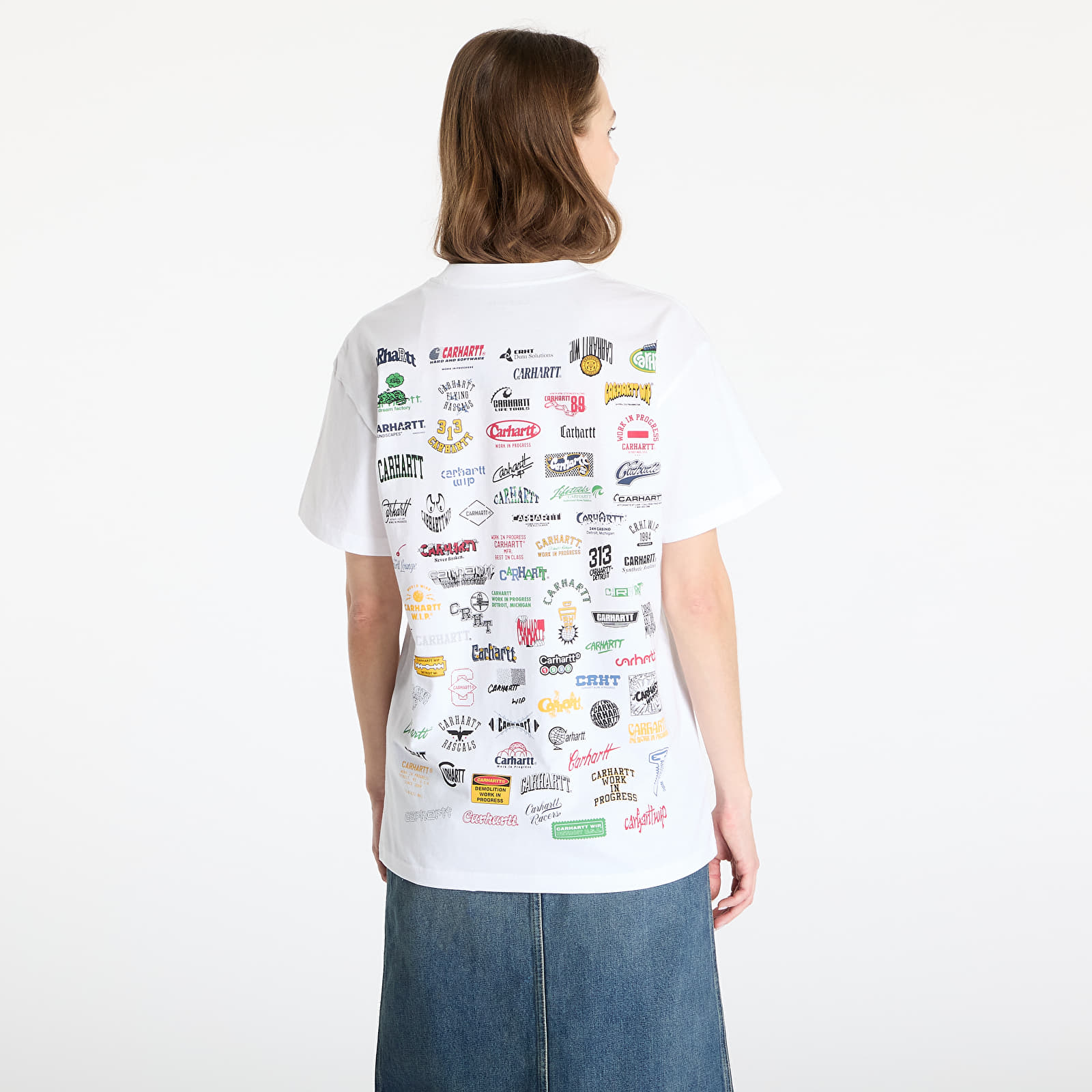 Camisetas hombre Carhartt WIP Shortsleeve Logo T-Shirt UNISEX White