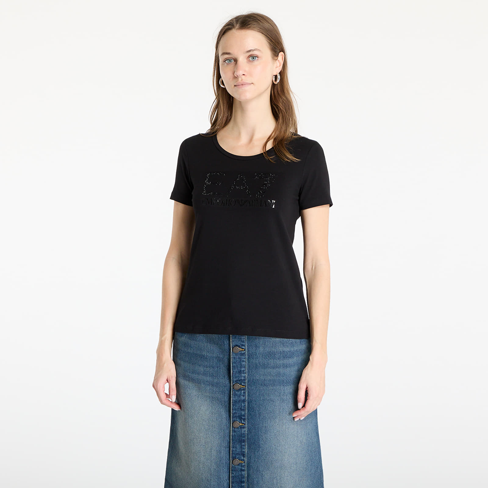 T-shirts EA7 Emporio Armani Train Logo Series W Tee Ss Black