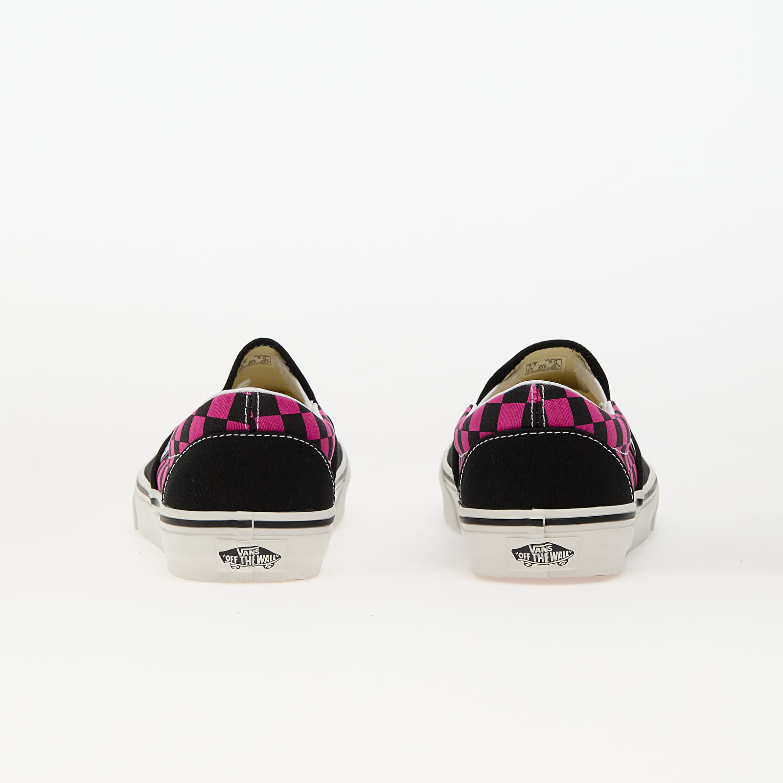 Încălțăminte și sneakerși pentru bărbați Vans Classic Slip-On Pop Check Raspberry Rose