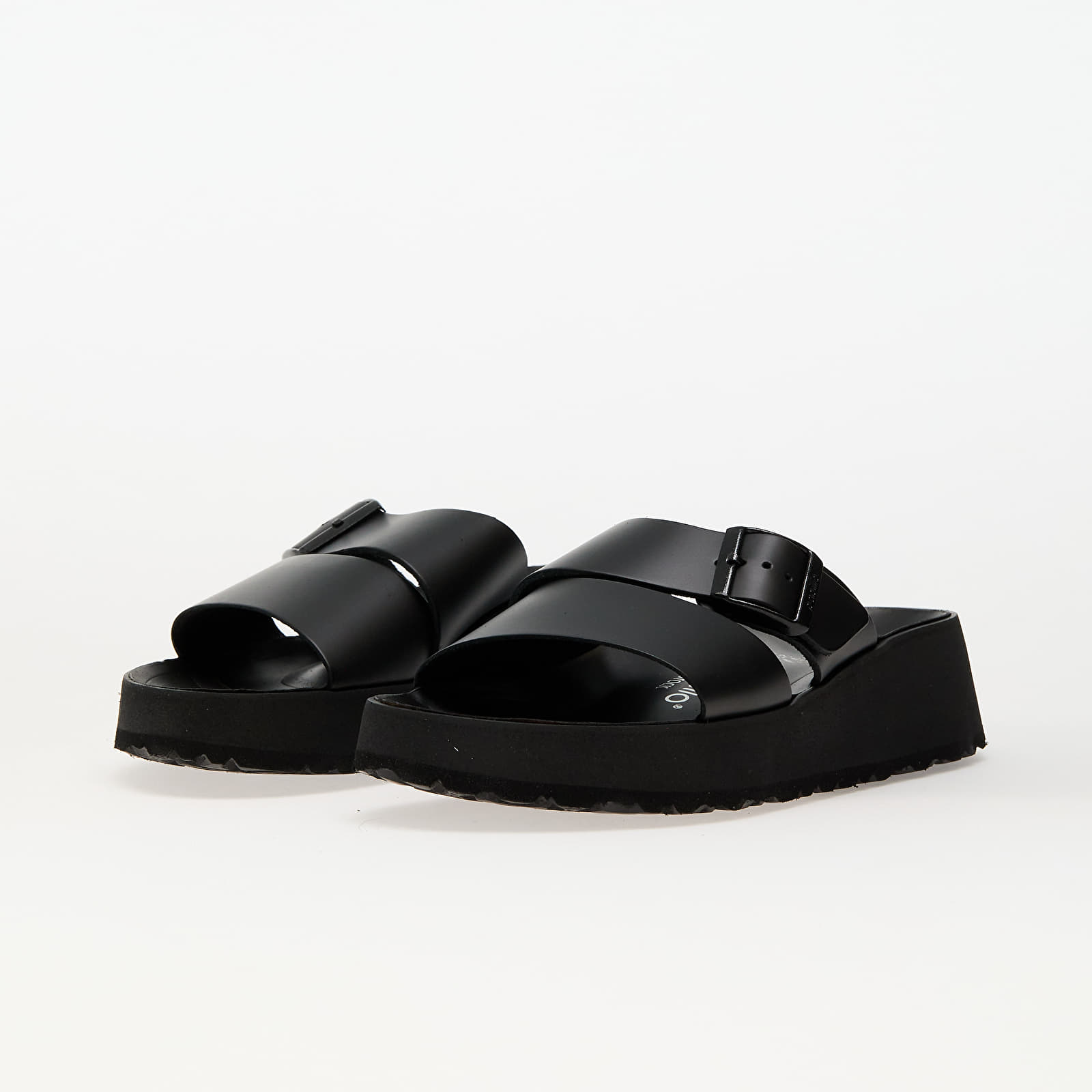 Women's sneakers and shoes Birkenstock Almina Natural Leather Black