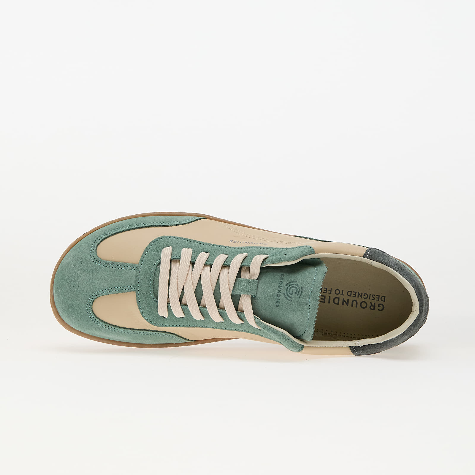 Sneakers og sko til mænd Groundies Panama Men Beige/ Green