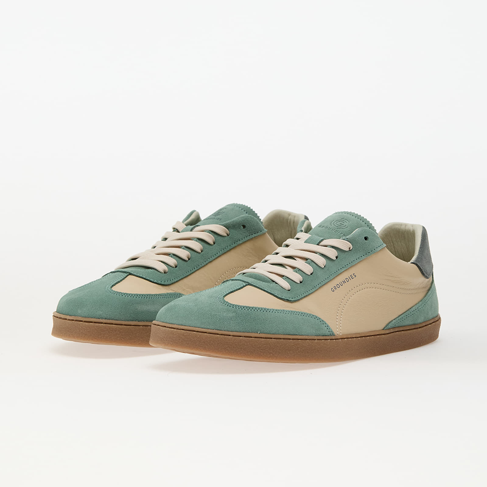Sneakers og sko til mænd Groundies Panama Men Beige/ Green