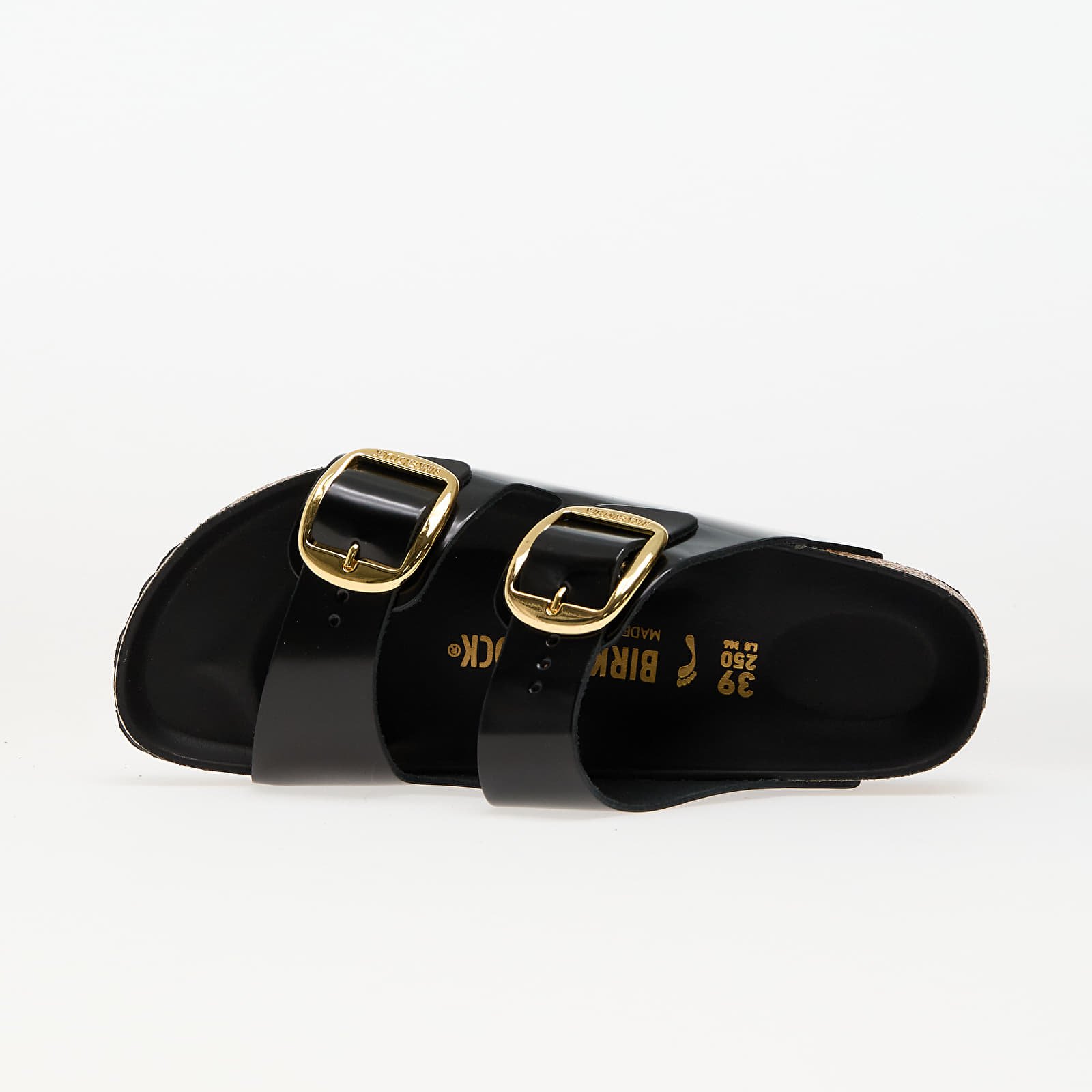 Дамски кецове и обувки Birkenstock Arizona Big Buckle High Shine Black