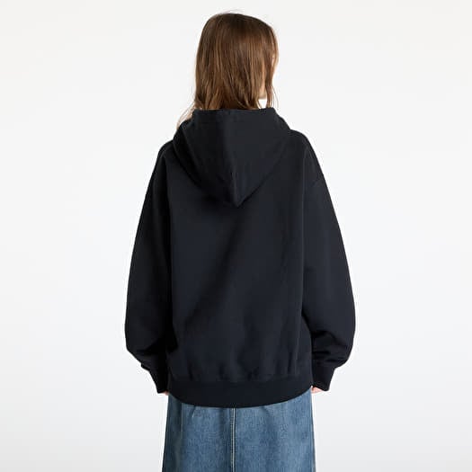 Mikiny Nike Solo Swoosh Full-Zip Hoodie UNISEX Black/ White