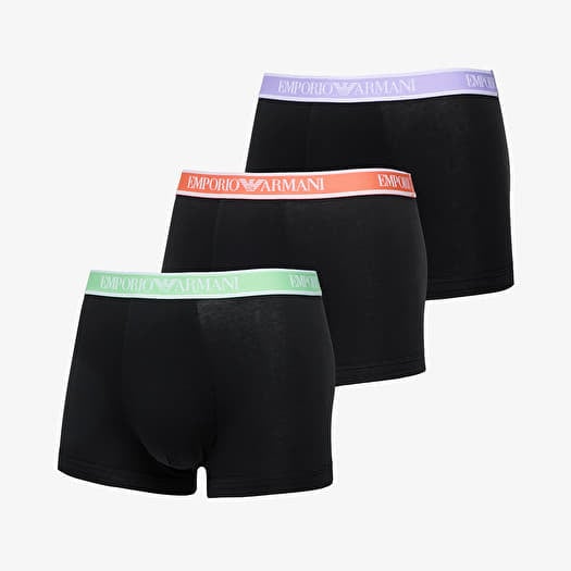 EA7 Emporio Armani 3-Pack Trunk Black/ Black/ Black