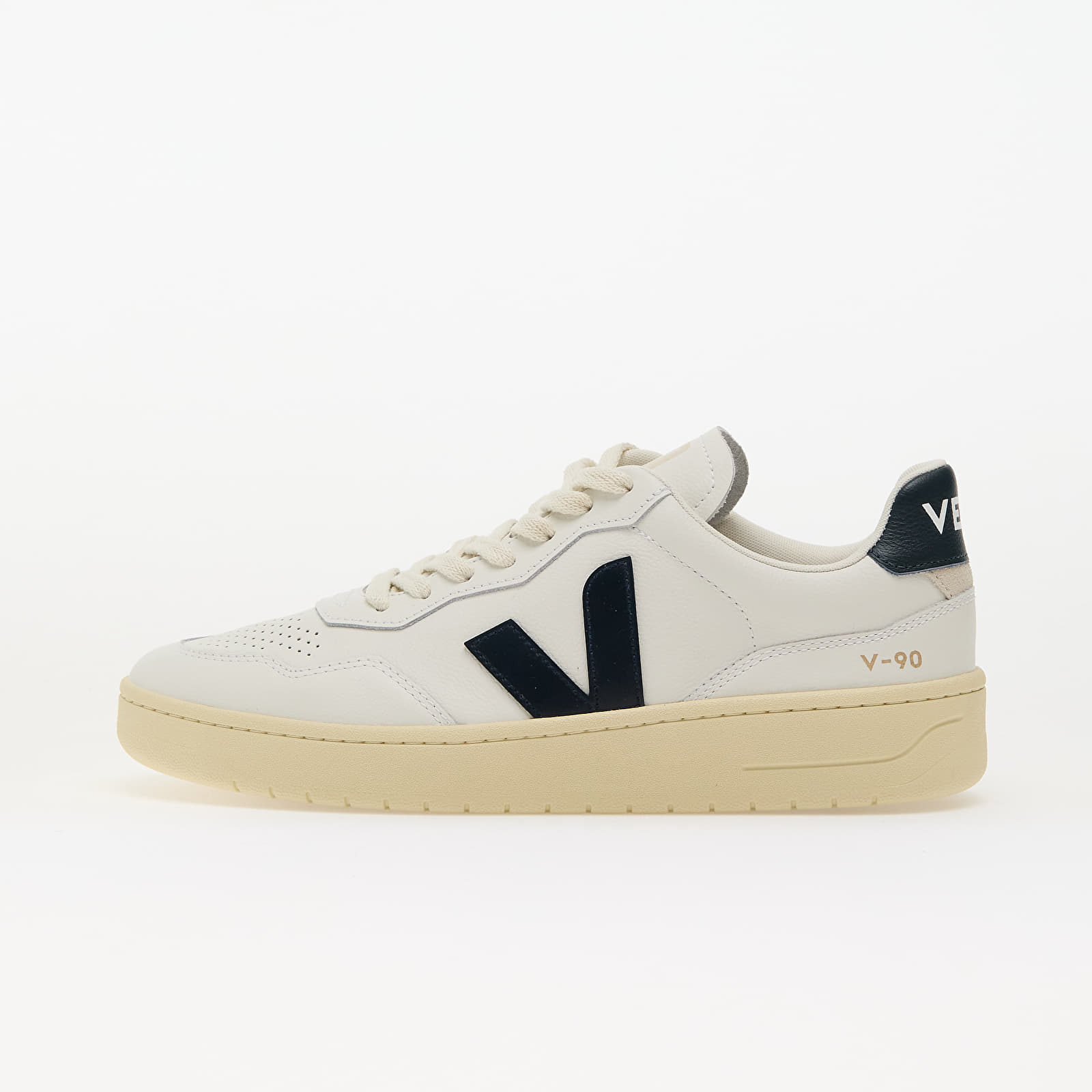 Vyriški sportbačiai ir batai Veja V-90 O.T Leather Ex-White Nautico