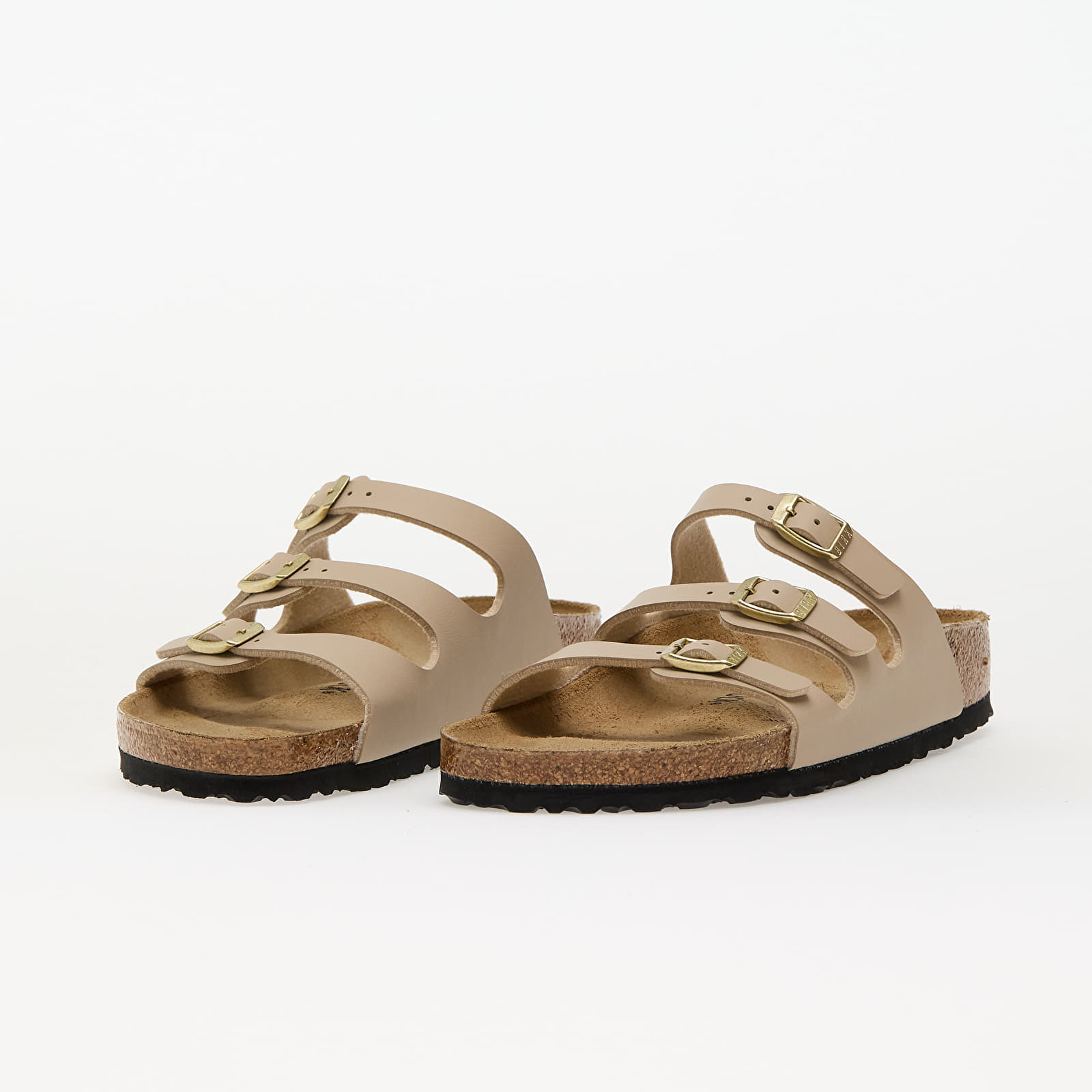 Naiste tossud ja kingad Birkenstock Florida Synthetik Sandcastle