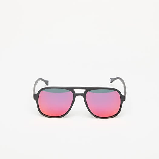 Horsefeathers Corp Sunglasses Matt Black/ Mirror Red