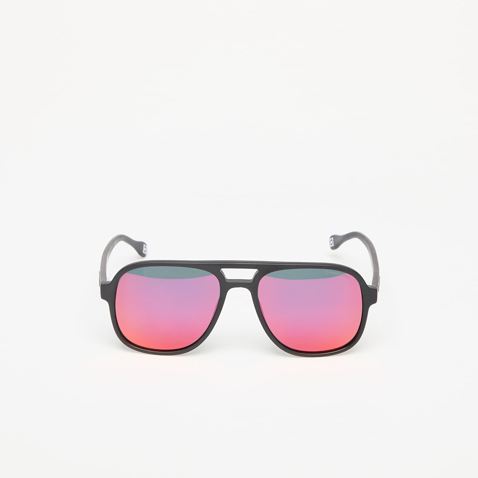 Meeste päikeseprillid Horsefeathers Corp Sunglasses Matt Black/ Mirror Red