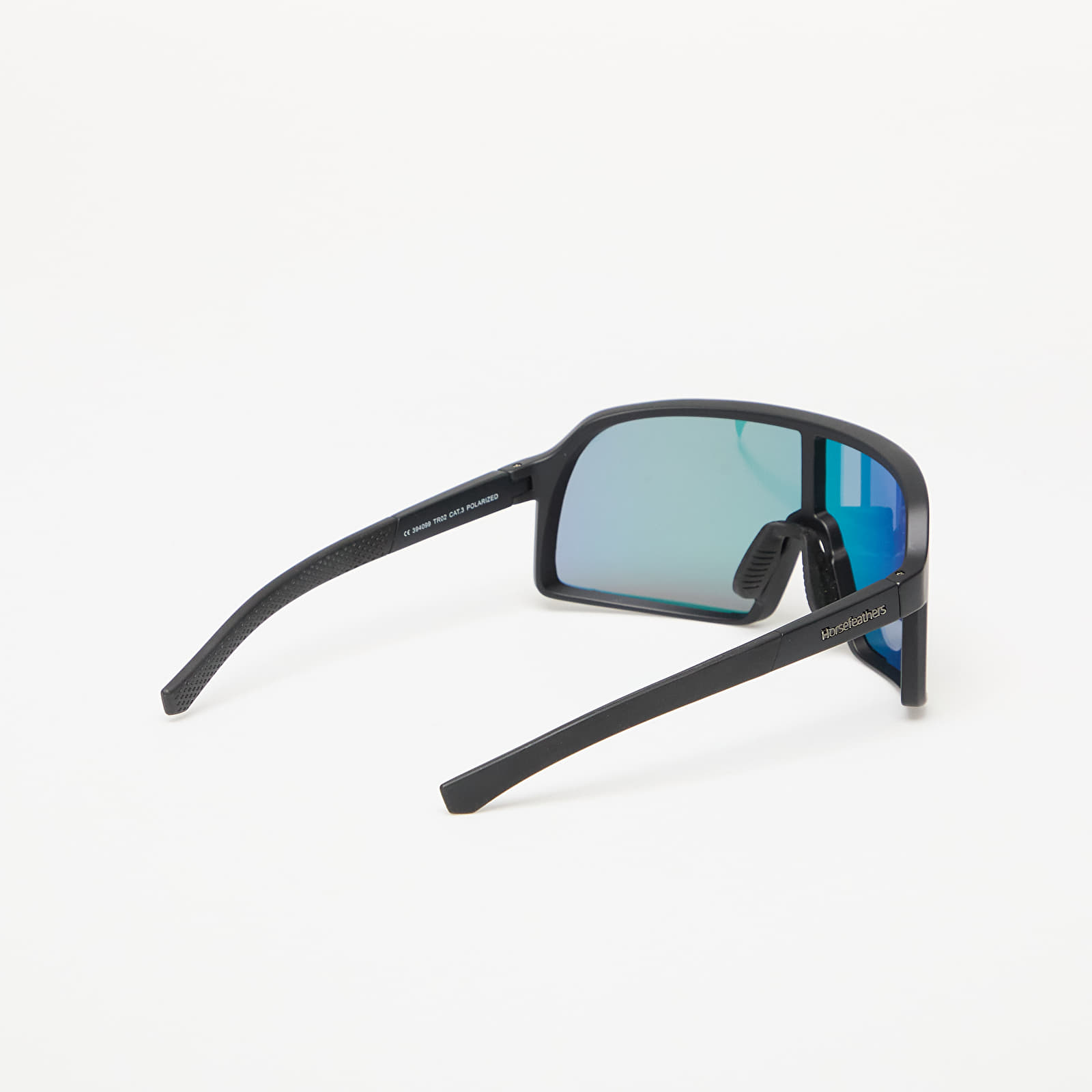 Męskie okulary przeciwsłoneczne Horsefeathers Magnum Sunglasses Matt Black/ Mirror Red