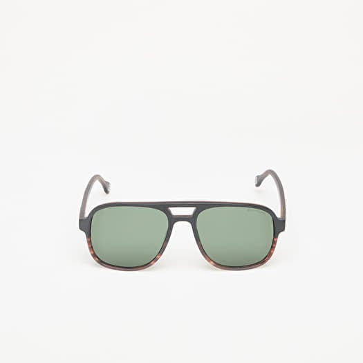 Horsefeathers Corp Sunglasses Matt Havana/ Gray Green