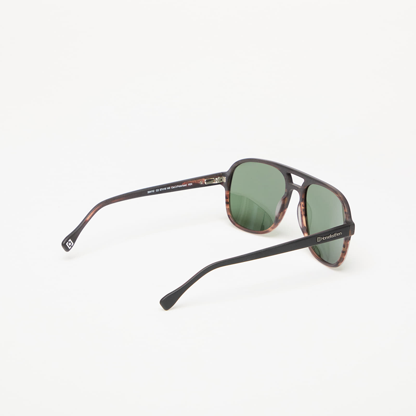 Men's sunglasses Horsefeathers Corp Sunglasses Matt Havana/ Gray Green
