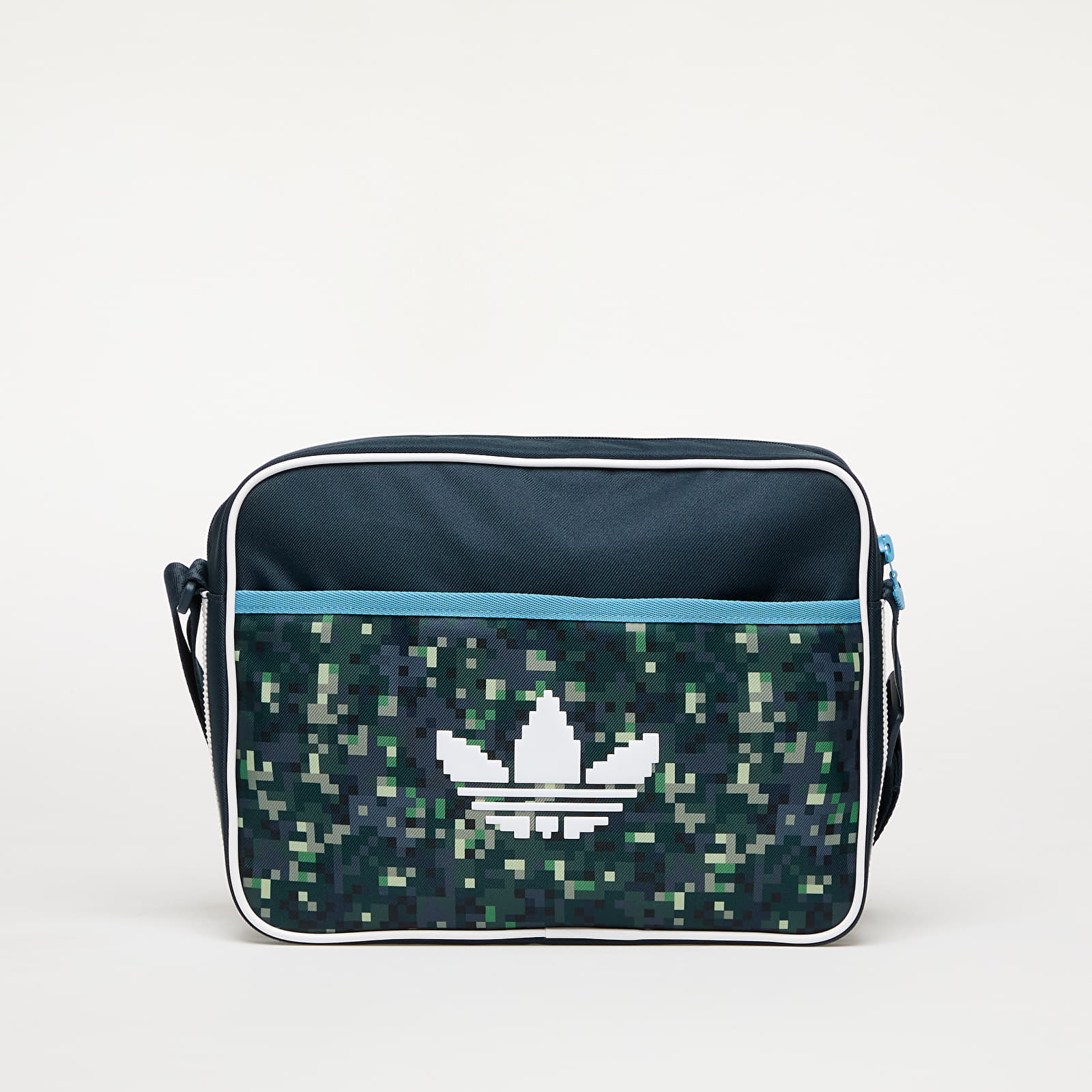 Shoulder bags adidas Minecraft Classic Airliner Blue/ Aurora Ink